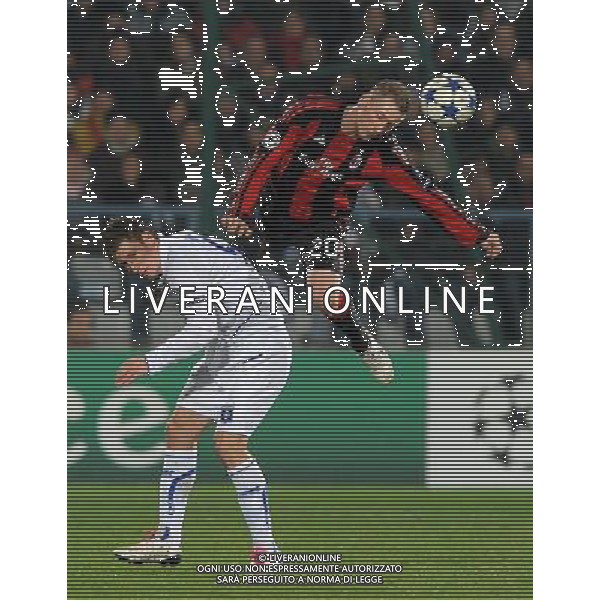 UEFA Champions League 2010/2011 Gruppo G Auxerre (Francia) - 23.11.2010 Auxerre-Milan Nella Foto:abate-birsa /Ph.Vitez-Ag. Aldo Liverani