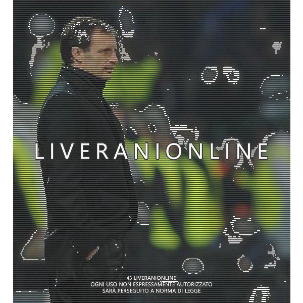 UEFA Champions League 2010/2011 Gruppo G Auxerre (Francia) - 23.11.2010 Auxerre-Milan Nella Foto:allegri /Ph.Vitez-Ag. Aldo Liverani