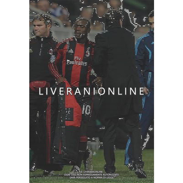 UEFA Champions League 2010/2011 Gruppo G Auxerre (Francia) - 23.11.2010 Auxerre-Milan Nella Foto:seedorf allegri /Ph.Vitez-Ag. Aldo Liverani