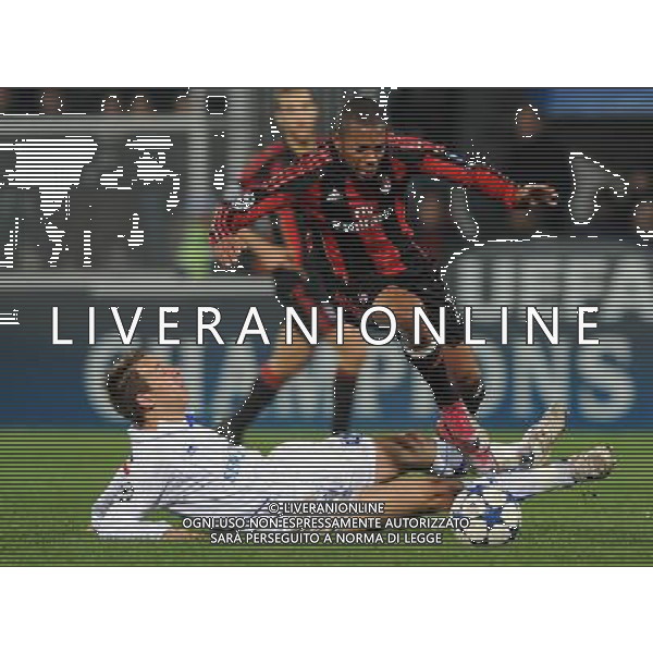 UEFA Champions League 2010/2011 Gruppo G Auxerre (Francia) - 23.11.2010 Auxerre-Milan Nella Foto:robinho /Ph.Vitez-Ag. Aldo Liverani