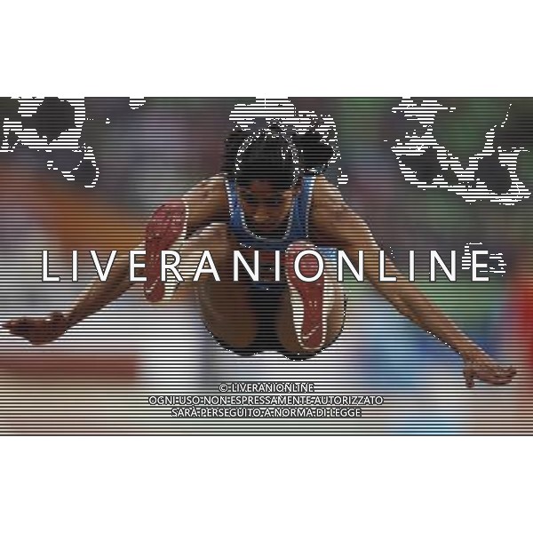India\'s MALIAKKAL ANTHONY Prajusha competes in the Women\'s Long Jump final at the 16th Asian Games in Guangzhou in south China\'s Guangdong province on Tuesday, Nov. 23, 2010.(Photo By Du Yang/ColorChinaPhoto) - AG. ALDO LIVERANI SAS ITALY ONLY CINA - 16mi GIOCHI OLIMPICI ASIATICI: specialita\' ATLETICA