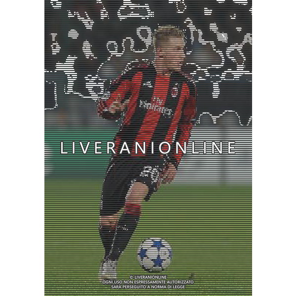 UEFA Champions League 2010/2011 Gruppo G Auxerre (Francia) - 23.11.2010 Auxerre-Milan Nella Foto:Ignazio ABATE /Ph.Vitez-Ag. Aldo Liverani