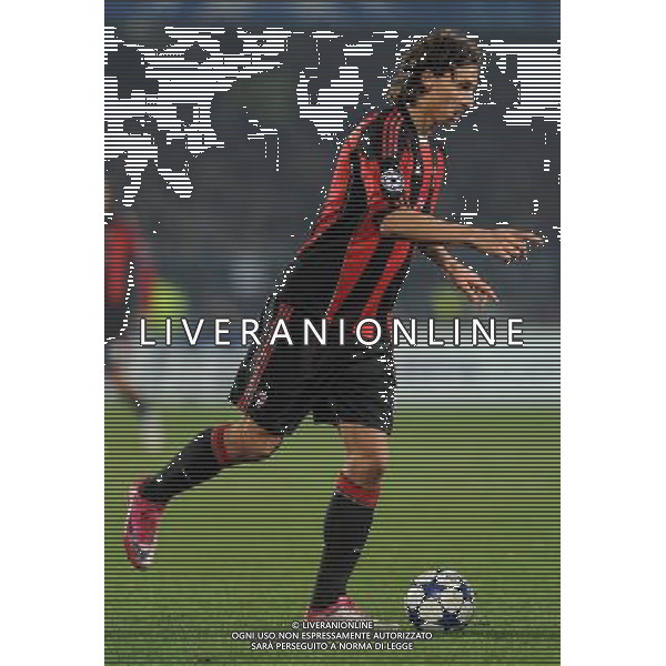 UEFA Champions League 2010/2011 Gruppo G Auxerre (Francia) - 23.11.2010 Auxerre-Milan Nella Foto:Zlatan IBRAHIMOVIC /Ph.Vitez-Ag. Aldo Liverani