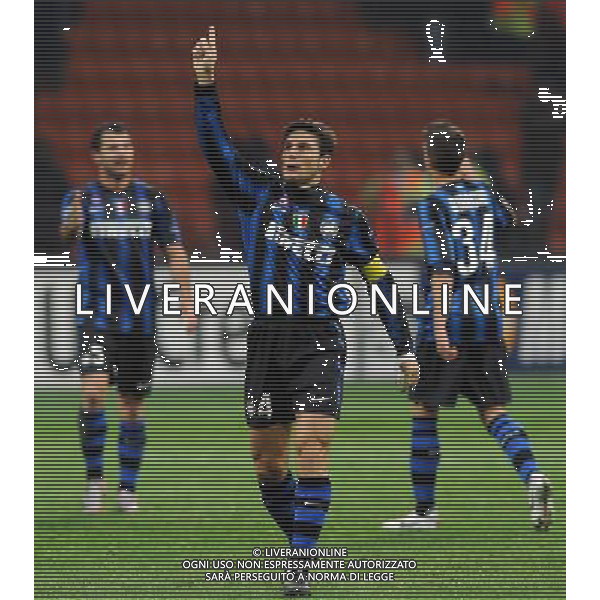 UEFA Champions League 2010/2011 Gruppo A Milano - 24.11.2010 Inter-Twente Nella Foto: javier zanetti /Ph.Vitez-Ag. Aldo Liverani