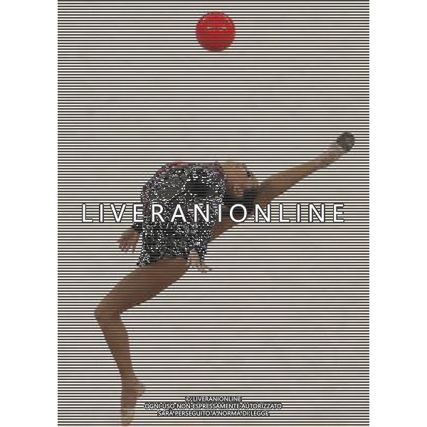 (101126) -- GUANGZHOU, Nov. 26, 2010 () -- Ulyana Trofimova of Uzbekistan performs during the individual all-around event of Rhythmic Gymnastics at the 16th Asian Games in Guangzhou, south China\'s Guangdong Province, Nov. 26, 2010. (/Wang Lei) - Xinhua/Photoshot - Ag. Aldo Liverani sas ITALY ONLY CINA - 16mi GIOCHI ASIATICI 2010: GINNASTICA RITMICA