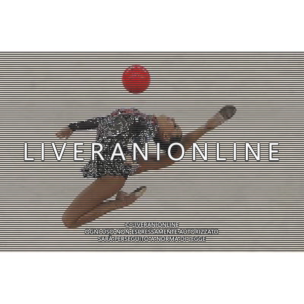 (101126) -- GUANGZHOU, Nov. 26, 2010 () -- Ulyana Trofimova of Uzbekistan performs during the individual all-around event of Rhythmic Gymnastics at the 16th Asian Games in Guangzhou, south China\'s Guangdong Province, Nov. 26, 2010. (/Wang Lei) - Xinhua/Photoshot - Ag. Aldo Liverani sas ITALY ONLY CINA - 16mi GIOCHI ASIATICI 2010: GINNASTICA RITMICA