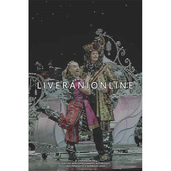 Pictured: Louie Spence and David Hasselhoff First Family Entertainment press launch photocall, PIccadilly Theatre, London, UK. 26/11/2010 Byline: Retna Pictures/Kiera Fyles /PHOTOSHOT/AG ALDO LIVERANI SAS - ITALY ONLY -