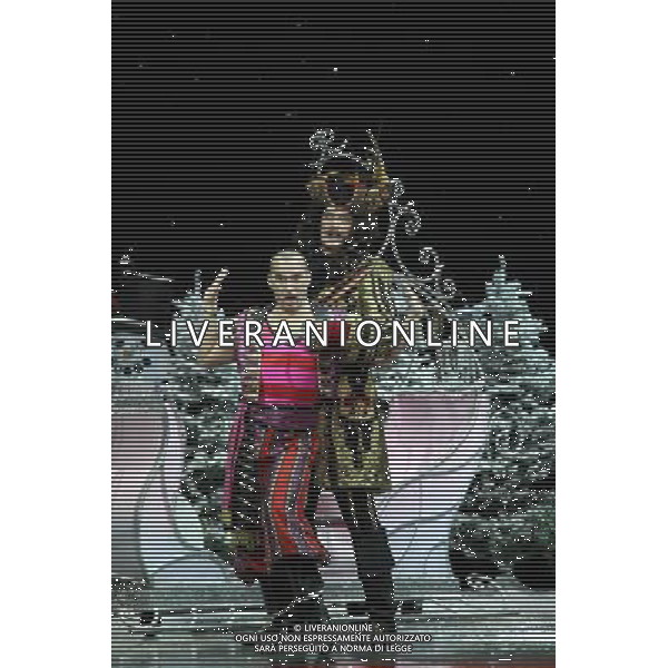 Pictured: Louie Spence and David Hasselhoff First Family Entertainment press launch photocall, PIccadilly Theatre, London, UK. 26/11/2010 Byline: Retna Pictures/Kiera Fyles /PHOTOSHOT/AG ALDO LIVERANI SAS - ITALY ONLY -