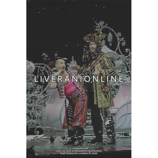 Pictured: Louie Spence and David Hasselhoff First Family Entertainment press launch photocall, PIccadilly Theatre, London, UK. 26/11/2010 Byline: Retna Pictures/Kiera Fyles /PHOTOSHOT/AG ALDO LIVERANI SAS - ITALY ONLY -