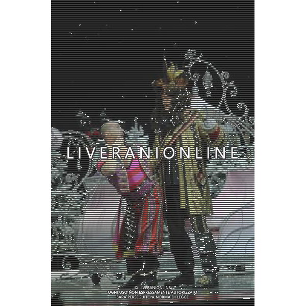 Pictured: Louie Spence and David Hasselhoff First Family Entertainment press launch photocall, PIccadilly Theatre, London, UK. 26/11/2010 Byline: Retna Pictures/Kiera Fyles /PHOTOSHOT/AG ALDO LIVERANI SAS - ITALY ONLY -