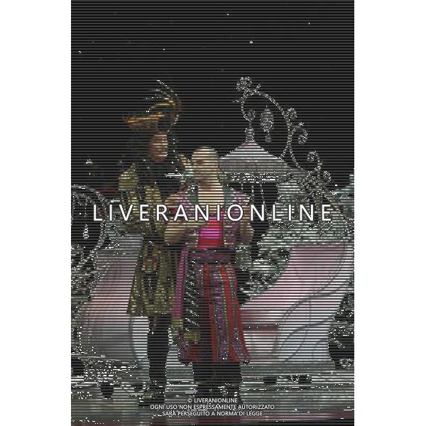 Pictured: Louie Spence and David Hasselhoff First Family Entertainment press launch photocall, PIccadilly Theatre, London, UK. 26/11/2010 Byline: Retna Pictures/Kiera Fyles /PHOTOSHOT/AG ALDO LIVERANI SAS - ITALY ONLY -