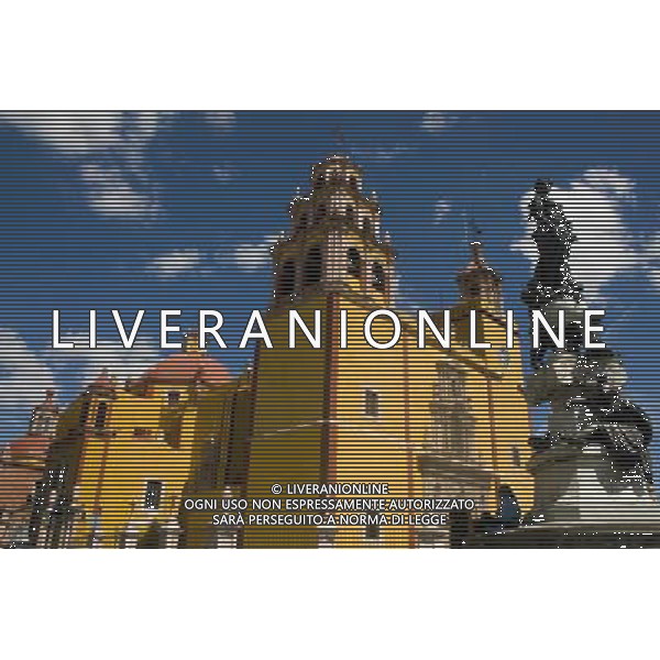 The striking cathedral in the town of Guanajuato, Mexico REPORTAGE: MESSICO © PHOTOSHOT - AG. ALDO LIVERANI SAS ITALY ONLY