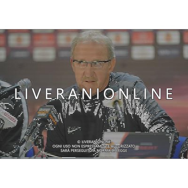 POZNAN 30.11.2010 CONFERENZA STAMPA JUVENTUS PRIMA DELLA PARTITA DI EUROPA LEAGUE 2010-2011 CONTRO IL LECH POZNAN nella foto: LUIGI DEL NERI ( allenatore) © JAKUB KACZMARCZYK/PRESSFOCUS / NEWSPIX.PL- Ag. Aldo Liverani sas ITALY ONLY 
