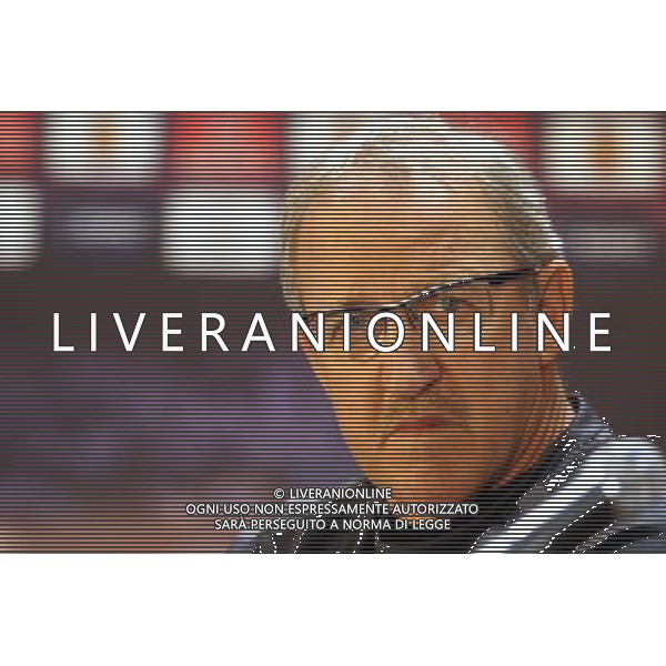 POZNAN 30.11.2010 CONFERENZA STAMPA JUVENTUS PRIMA DELLA PARTITA DI EUROPA LEAGUE 2010-2011 CONTRO IL LECH POZNAN nella foto: LUIGI DEL NERI ( allenatore) © JAKUB PIASECKI / CYFRASPORT/NEWSPIX.PL - Ag. Aldo Liverani sas ITALY ONLY 