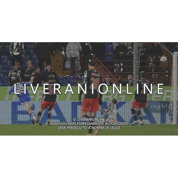 UEFA Europa League 2010/2011 Genova - 01.12.2010 Sampdoria-PSV Eindhoven Nella Foto:marilungo colpisce il palo /Ph.Vitez-Ag. Aldo Liverani