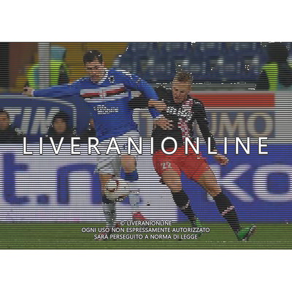 UEFA Europa League 2010/2011 Genova - 01.12.2010 Sampdoria-PSV Eindhoven Nella Foto:cacciatore-dzsudzsak /Ph.Vitez-Ag. Aldo Liverani