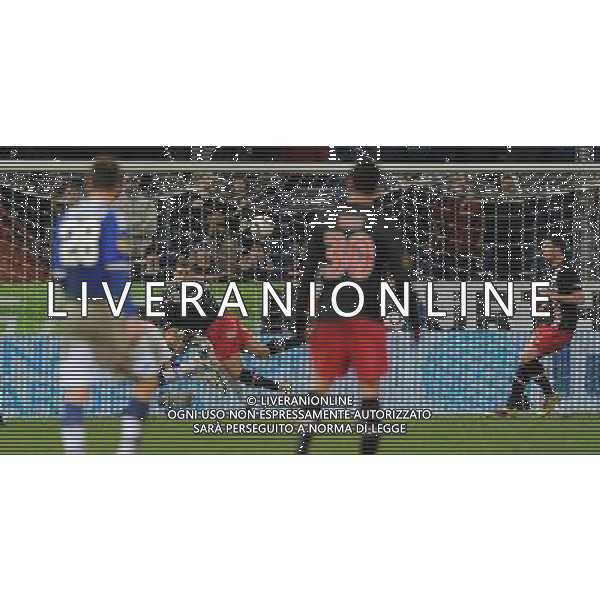 UEFA Europa League 2010/2011 Genova - 01.12.2010 Sampdoria-PSV Eindhoven Nella Foto:pazzini gol /Ph.Vitez-Ag. Aldo Liverani