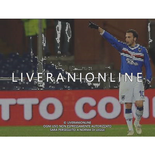 UEFA Europa League 2010/2011 Genova - 01.12.2010 Sampdoria-PSV Eindhoven Nella Foto:pazzini esulta /Ph.Vitez-Ag. Aldo Liverani