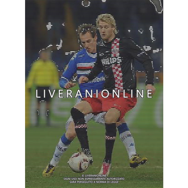 UEFA Europa League 2010/2011 Genova - 01.12.2010 Sampdoria-PSV Eindhoven Nella Foto:toivonen volta /Ph.Vitez-Ag. Aldo Liverani