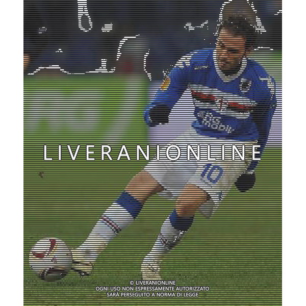 UEFA Europa League 2010/2011 Genova - 01.12.2010 Sampdoria-PSV Eindhoven Nella Foto:pazzini /Ph.Vitez-Ag. Aldo Liverani