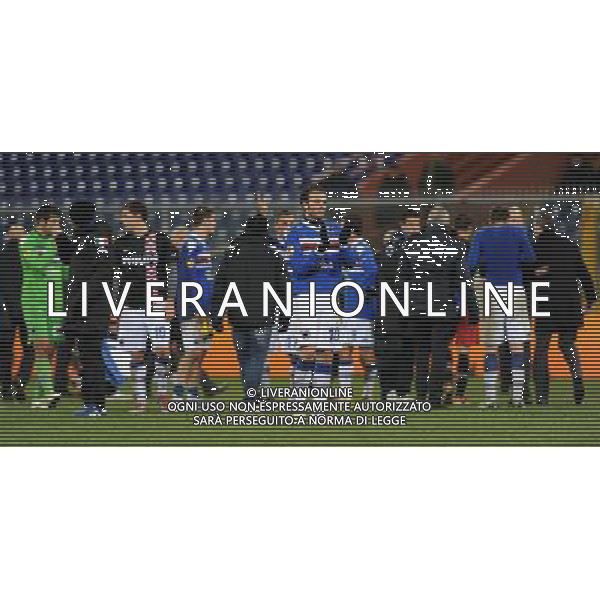 UEFA Europa League 2010/2011 Genova - 01.12.2010 Sampdoria-PSV Eindhoven Nella Foto:delusione pazzini /Ph.Vitez-Ag. Aldo Liverani