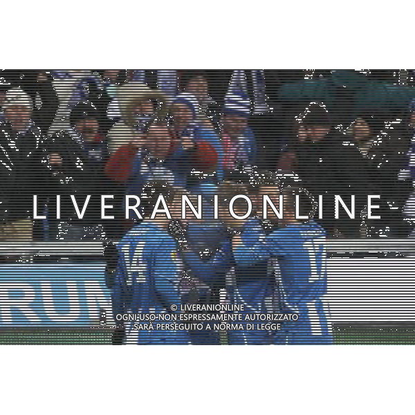 01.12.2010 POZNAN, POLSKA - STADION STADION MIEJSKI UL.BULGARSKA;( POZNAN - CITY STADIUM, BULGARSKA STREET ), PILKA NOZNA (FOOTBALL), LIGA EUROPEJSKA UEFA - LIGA EUROPY SEZON 2010/2011 GRUPA A (UEFA EUROPEAN LEAGUE 2010/2011 GROUP A), MECZ LECH POZNAN - FC JUVENTUS TURYN (LECH POZNAN - FC JUVENTUS TURIN) NZ LECH RADOSC, BRAMKA, GOL; ARTJOMS RUDNEVS (C)?FOTO JAKUB PIASECKI/CYFRASPORT/NEWSPIX.PL --- Newspix.pl ©NEWSPIX.PL/Agenzia Aldo Liverani Sas - ITALY ONLY - POLONIA: LECH POZNAN - JUVENTUS UEFA EUROPA LEAGUE *** Local Caption *** www.newspix.pl mail us: info@newspix.pl call us: 0048 022 23 22 222 --- Polish Picture Agency by Ringier Axel Springer Poland