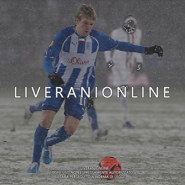 POLONIA: LECH POZNAN - JUVENTUS UEFA EUROPA LEAGUE 01/12/2010 nella foto ATRJOMS RUDNEVS ©MATEUSZ TRZUSKOWSKI/CYFRASPORT/ Newspix.pl /Agenzia Aldo Liverani Sas - ITALY ONLY - EDITORIAL USE ONLY - 