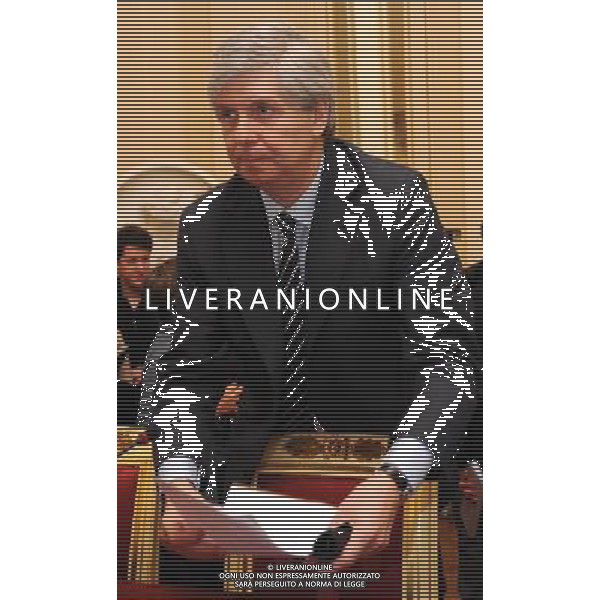 MILANO 2/12/2010 TEATRO ALLA SCALA FOYER ARTURO TOSCANINI INCONTRO STAMPA PER ILLUSTRARE LE INIZIATIVE LEGATE ALL\' INAUGURAZIONE DELLA STAGIONE 2010/2011 NELLA FOTO STEPHANE LISSNER SOVRINTENDENTE ALLA SCALA FOTO ROMANO/AG ALDO LIVERANI