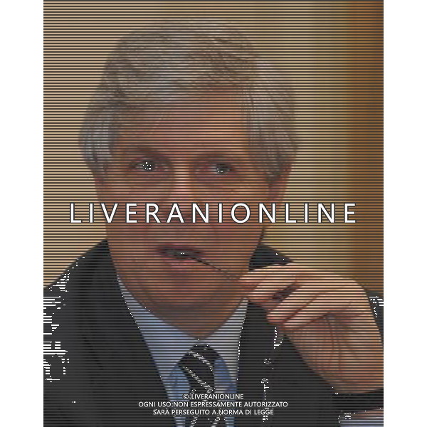 MILANO 2/12/2010 TEATRO ALLA SCALA FOYER ARTURO TOSCANINI INCONTRO STAMPA PER ILLUSTRARE LE INIZIATIVE LEGATE ALL\' INAUGURAZIONE DELLA STAGIONE 2010/2011 NELLA FOTO STEPHANE LISSNER SOVRINTENDENTE ALLA SCALA FOTO ROMANO/AG ALDO LIVERANI