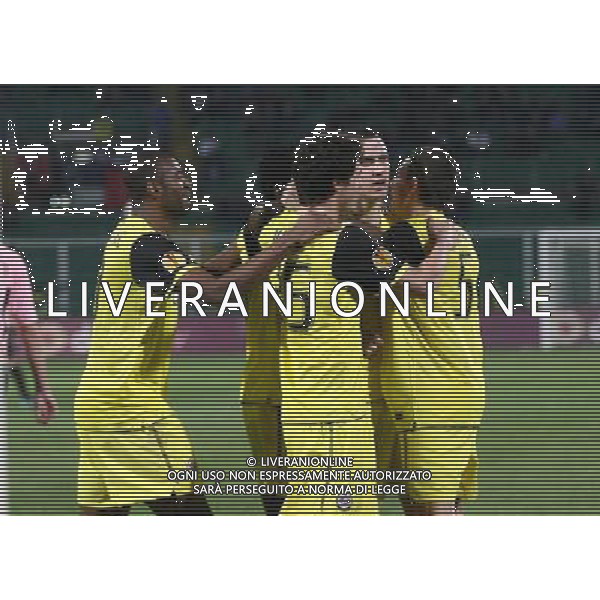 GIUSEPPE SERGI - ALDO LIVERANI 02-12-10 Palermo : Palermo - sparta praga uefa europa league 2010-11 Nella foto: esultanza di kladrubsky dopo il gol