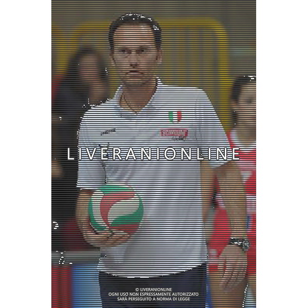 Findomestic Volley Cup - Campionato Pallavolo Serie A1 Femminile Busto Arsizio (VA) 5-12-2010 Yamamay Busto Arsizio - Scavolini Pesaro nella foto: Paolo Tofoli allenatore della Scavolini Pesaro foto Garavaglia - ag. Aldo Liverani sas
