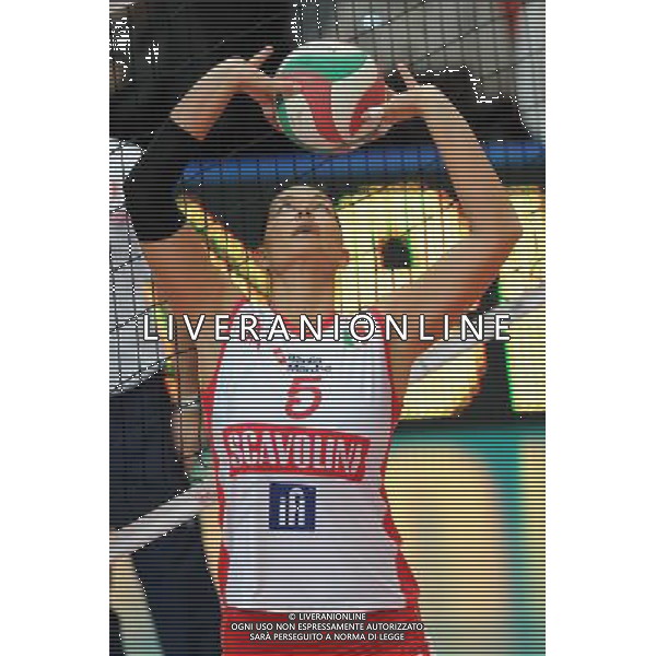 Findomestic Volley Cup - Campionato Pallavolo Serie A1 Femminile Busto Arsizio (VA) 5-12-2010 Yamamay Busto Arsizio - Scavolini Pesaro nella foto: Francesca Mari (Scavolini Pesaro) foto Garavaglia - ag. Aldo Liverani sas
