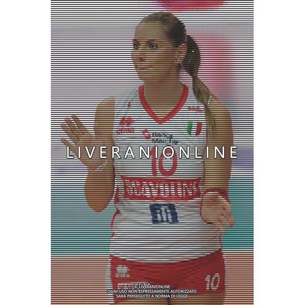 Findomestic Volley Cup - Campionato Pallavolo Serie A1 Femminile Busto Arsizio (VA) 5-12-2010 Yamamay Busto Arsizio - Scavolini Pesaro nella foto: Francesca Ferretti (Scavolini Pesaro) foto Garavaglia - ag. Aldo Liverani sas