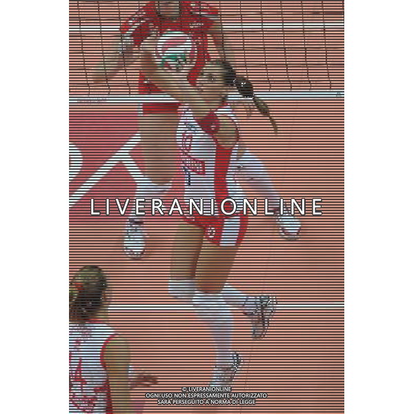 Findomestic Volley Cup - Campionato Pallavolo Serie A1 Femminile Busto Arsizio (VA) 5-12-2010 Yamamay Busto Arsizio - Scavolini Pesaro nella foto: Francesca Ferretti (Scavolini Pesaro) foto Garavaglia - ag. Aldo Liverani sas