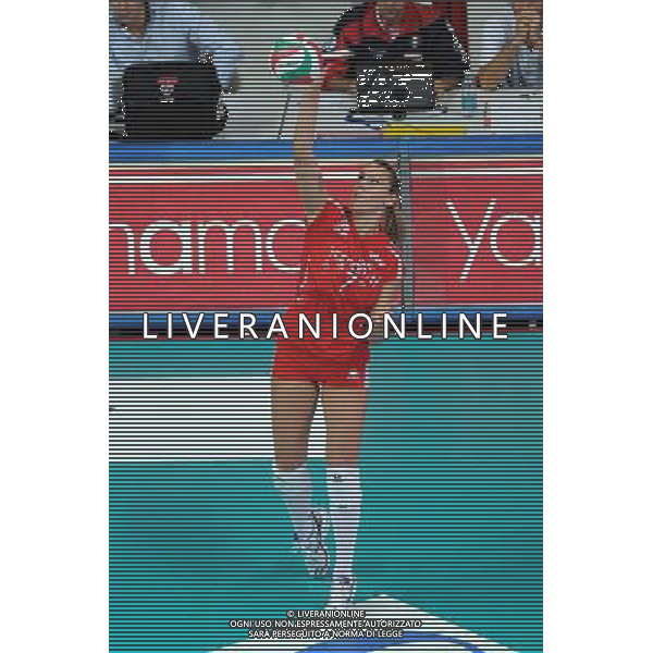 Findomestic Volley Cup - Campionato Pallavolo Serie A1 Femminile Busto Arsizio (VA) 5-12-2010 Yamamay Busto Arsizio - Scavolini Pesaro nella foto: Francesca Marcon (Yamamay Busto Arsizio) foto Garavaglia - ag. Aldo Liverani sas