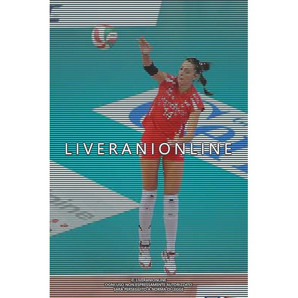 Findomestic Volley Cup - Campionato Pallavolo Serie A1 Femminile Busto Arsizio (VA) 5-12-2010 Yamamay Busto Arsizio - Scavolini Pesaro nella foto: Lucia Crisanti (Yamamay Busto Arsizio) foto Garavaglia - ag. Aldo Liverani sas