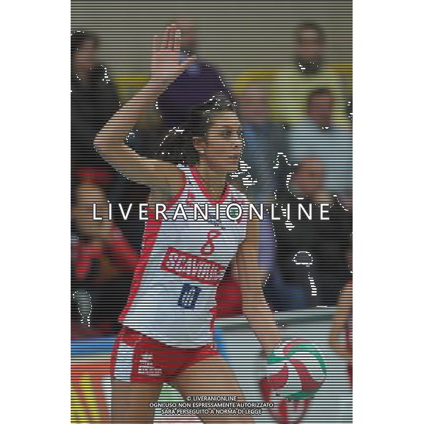 Findomestic Volley Cup - Campionato Pallavolo Serie A1 Femminile Busto Arsizio (VA) 5-12-2010 Yamamay Busto Arsizio - Scavolini Pesaro nella foto: Laura Saccomani (Scavolini Pesaro) foto Garavaglia - ag. Aldo Liverani sas