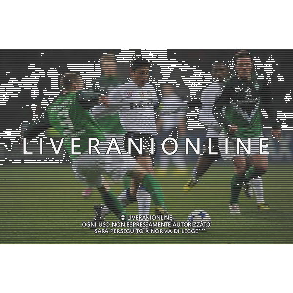 Werder Brema - Inter Champions League 07.12.2010 SV Werder Bremen - Inter Mailand Gruppenphase nella foto Javier Zanetti e Petri Pasanen copyright by firo sportphoto/Agenzia Aldo Liverani Sas - ITALY ONLY - EDITORIAL USE ONLY