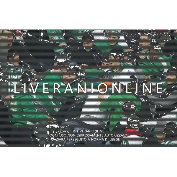 UEFA Champions League group C soccer match between Bursaspor Turkey and Rangers FC at Ataturk Stadium in Bursa, Turkey 07.12..2010 Match Scored : Bursaspor 1 - Rangers FC 1 Pictured: SCONTRI TRA I TIFOSI DEL BURSASPOR ©Newspix/Agenzia Aldo Liverani Sas - ITALY ONLY - *** Local Caption *** .
