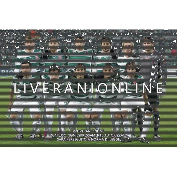 UEFA Champions League group C soccer match between Bursaspor Turkey and Rangers FC at Ataturk Stadium in Bursa, Turkey 07.12..2010 FORMAZIONE SQUADRA Match Scored : Bursaspor 1 - Rangers FC 1 Pictured: Bursaspor Team, UP L to R, Huseyin Cimsir, Sercan Yildirim, Milan Sepanov, Ozan Ipek, Serdar Aziz and Goalkeeper Yavuz Ozkan , Below L to R, Bekir Ozan Has, Leonel Nunez, Mustafa Keceli , Gokcek Wederson and Federico Insua . ©Newspix/Agenzia Aldo Liverani Sas - ITALY ONLY - *** Local Caption *** .