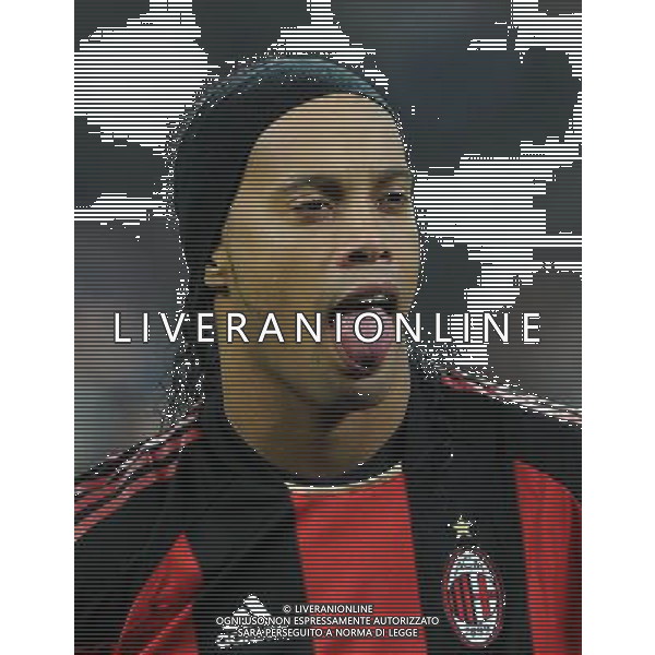 UEFA Champions League 2010/2011 Gruppo G Milano - 08.12.2010 Milan-Ajax Nella Foto:ronaldinho /Ph.Vitez-Ag. Aldo Liverani