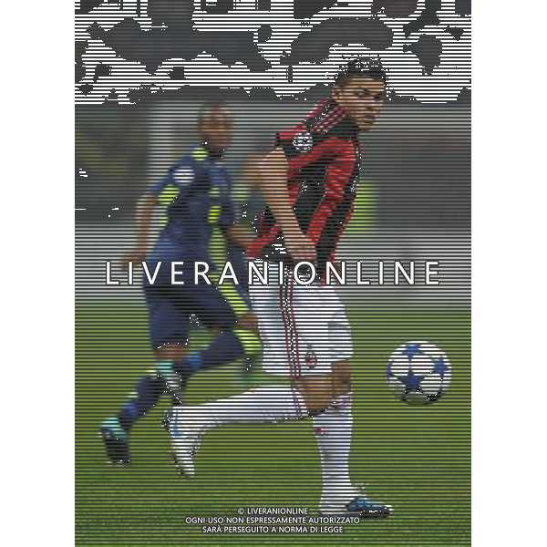 UEFA Champions League 2010/2011 Gruppo G Milano - 08.12.2010 Milan-Ajax Nella Foto:thiago silva /Ph.Vitez-Ag. Aldo Liverani