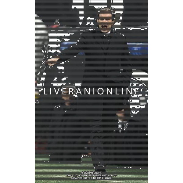 UEFA Champions League 2010/2011 Gruppo G Milano - 08.12.2010 Milan-Ajax Nella Foto:allegri massimiliano /Ph.Vitez-Ag. Aldo Liverani