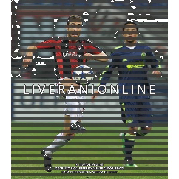 UEFA Champions League 2010/2011 Gruppo G Milano - 08.12.2010 Milan-Ajax Nella Foto:flamini /Ph.Vitez-Ag. Aldo Liverani