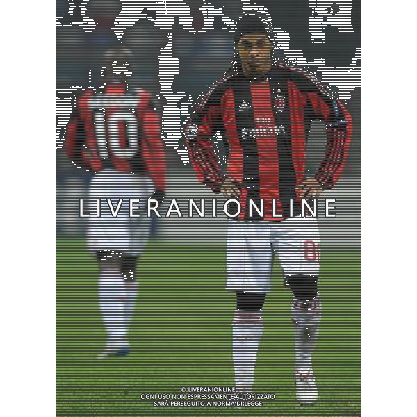 UEFA Champions League 2010/2011 Gruppo G Milano - 08.12.2010 Milan-Ajax Nella Foto:ronaldinho /Ph.Vitez-Ag. Aldo Liverani