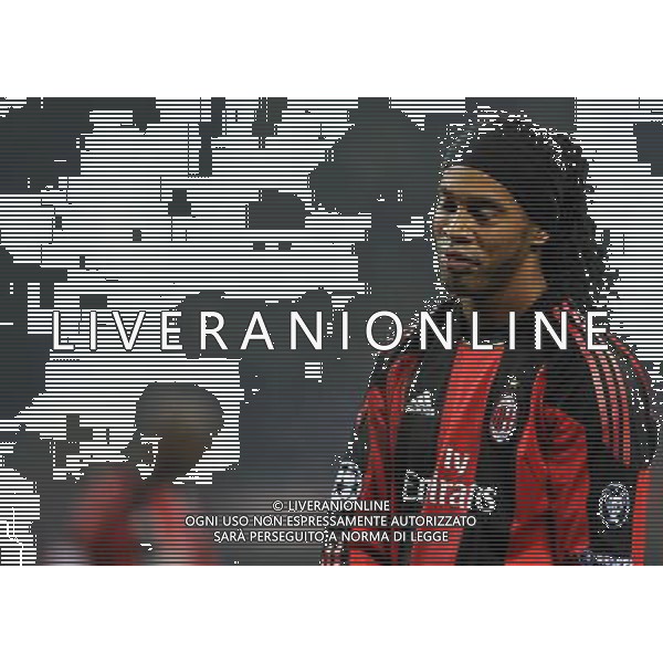 UEFA Champions League 2010/2011 Gruppo G Milano - 08.12.2010 Milan-Ajax Nella Foto:ronaldinho /Ph.Vitez-Ag. Aldo Liverani