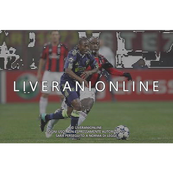 Milano 08-12-2010 Champions League 2010/11 milan-ajax nella foto clarence seeorf e eyong enoh ph marco luzzani/ag aldo liverani s.a.s.