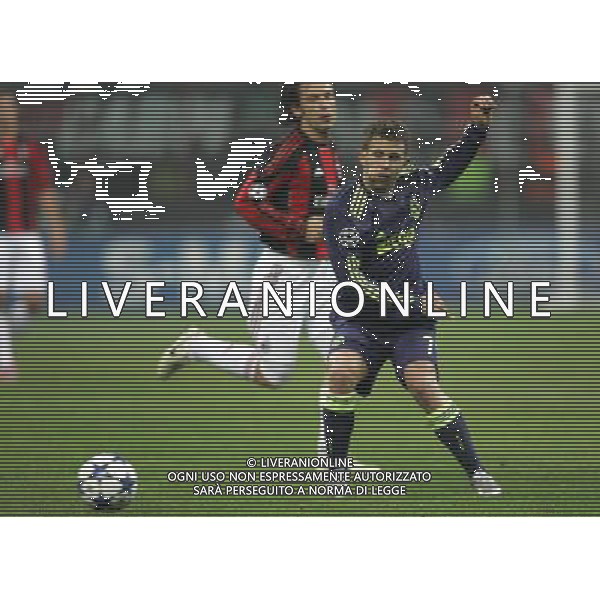 Milano 08-12-2010 Champions League 2010/11 milan-ajax nella foto miralem sulejmani ph marco luzzani/ag aldo liverani s.a.s.