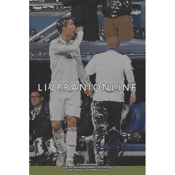 MADRID 09/12/2010 CHAMPIONS LEGUE REAL MADRID-AUXERRE NELLA FOTO Cristiano Ronaldo FOTOALFAQUI-AG ALDO LIVERANI ONLY ITALY 