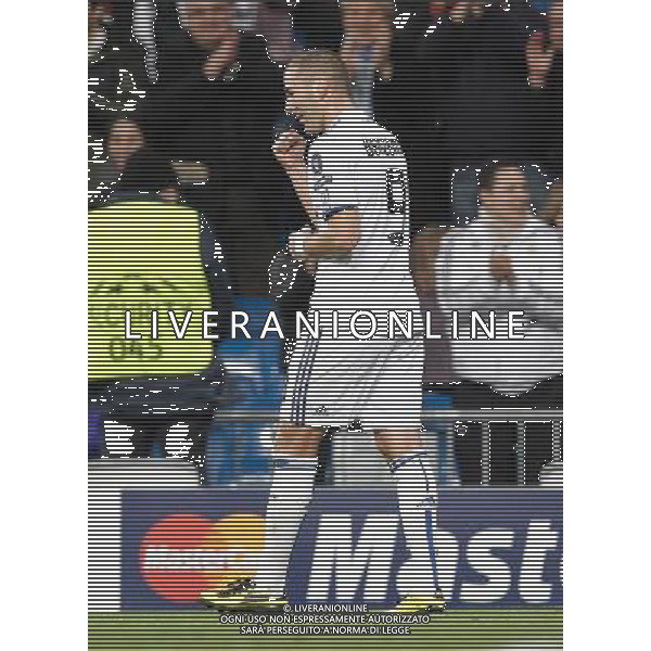 MADRID 09/12/2010 CHAMPIONS LEGUE REAL MADRID-AUXERRE NELLA FOTO Karim Benzema FOTOALFAQUI-AG ALDO LIVERANI ONLY ITALY 